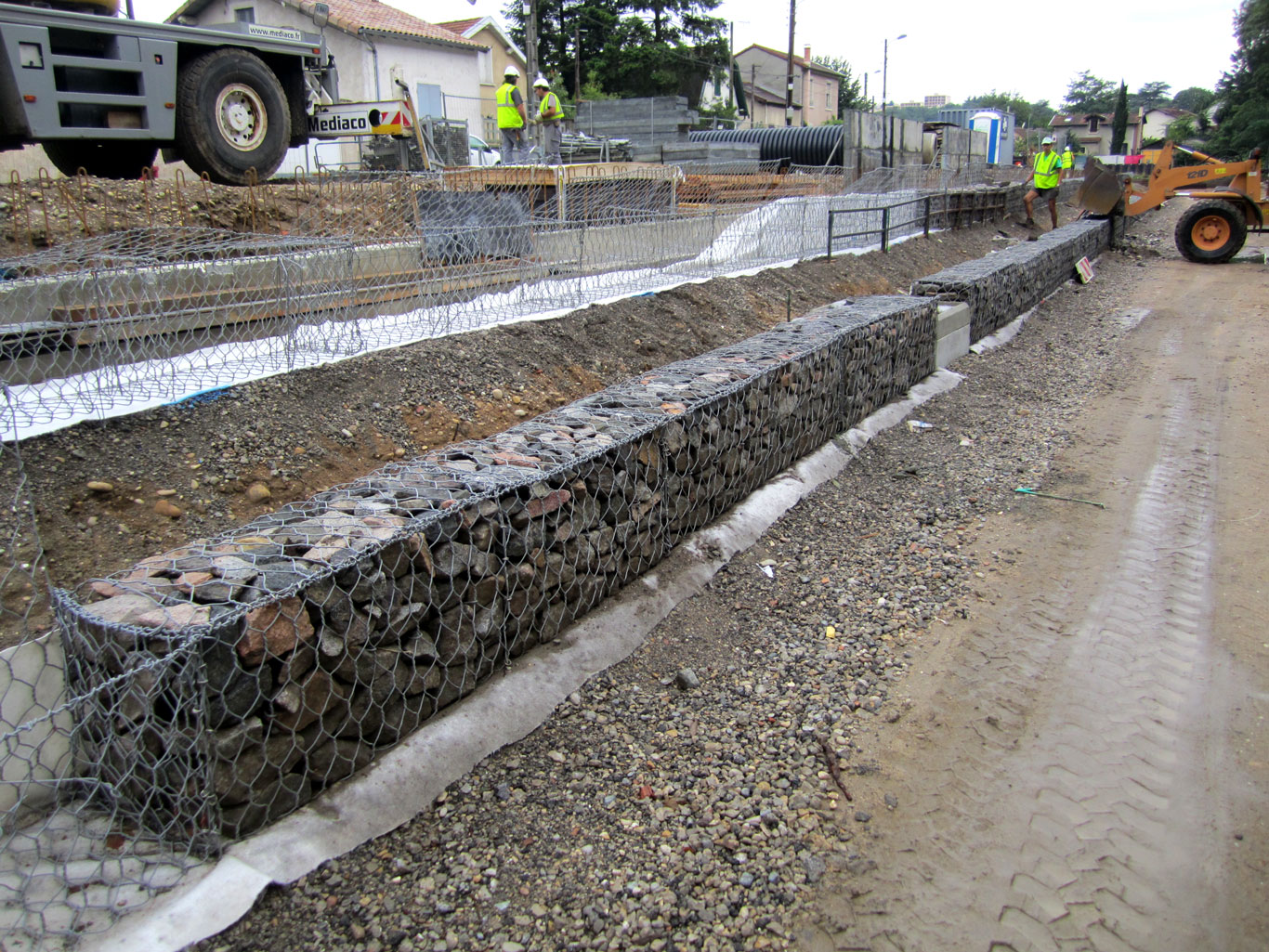 Les gabions 